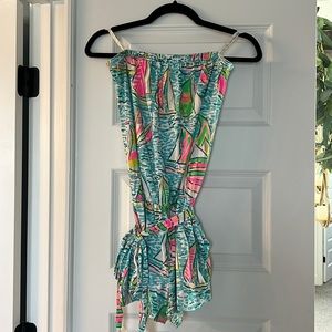 Lily Pulitzer Cotton Romper - Size Medium